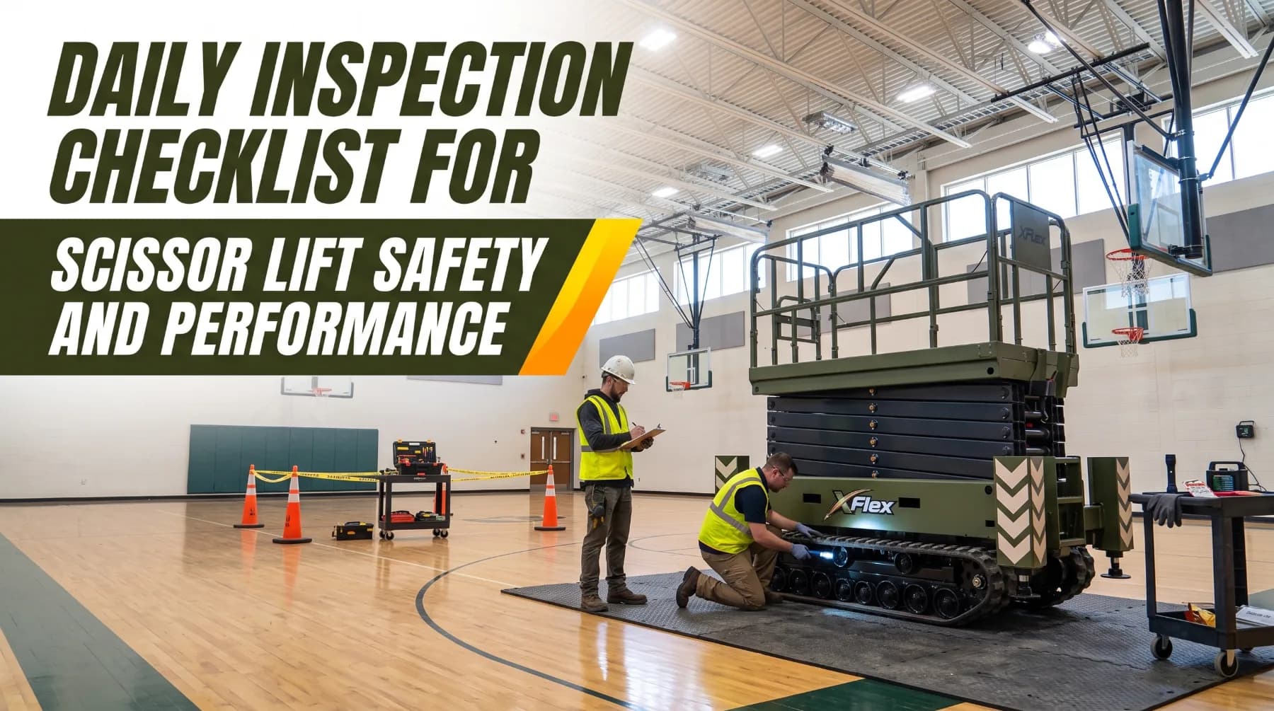 Daily Inspection Checklist for Scissor Lift Safety and Performance