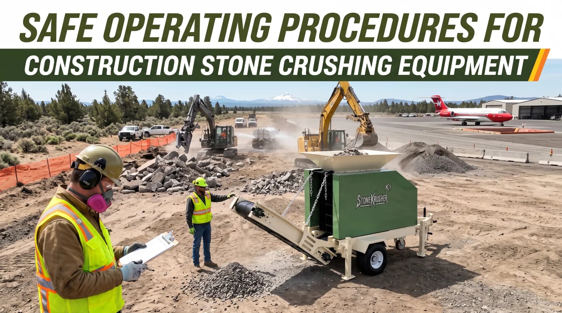 Safe Operating Procedures for Construction Stone Crushing Equipment