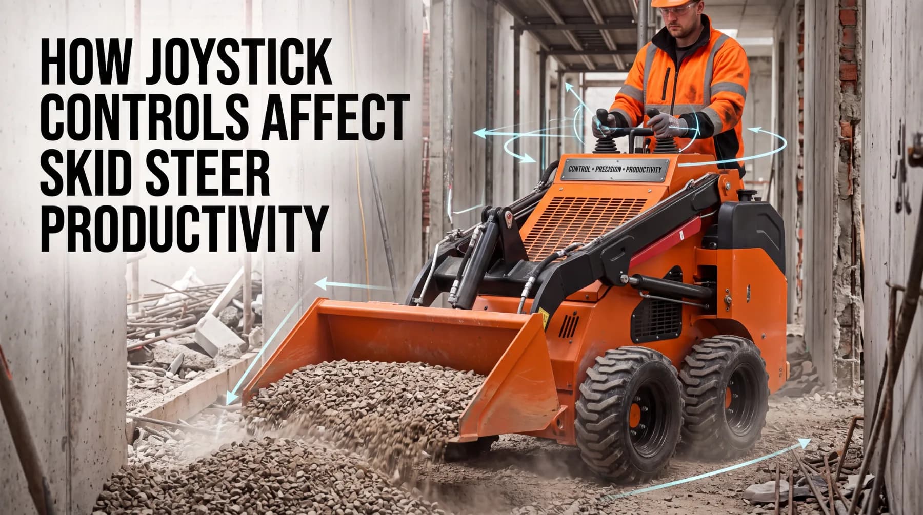 How Joystick Control Systems Affect Skid Steer Operator Productivity